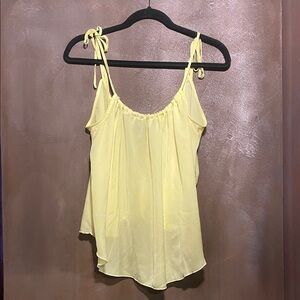 O'Neill Light Yellow Camisole Top Adjustable Straps